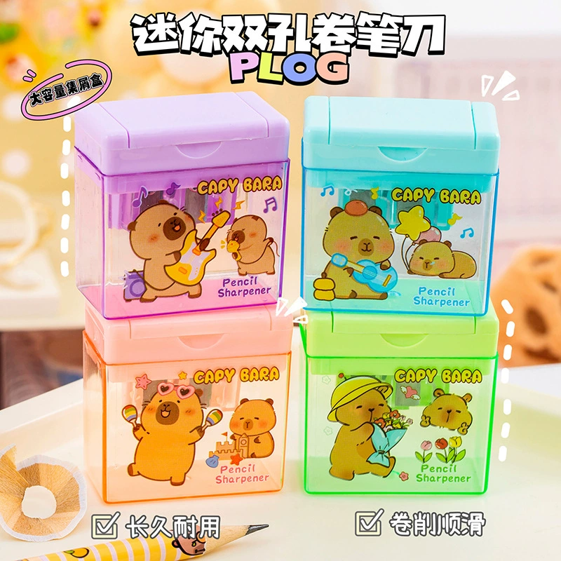 High quality small sharpener, handheld cute stationery, Birthday gift