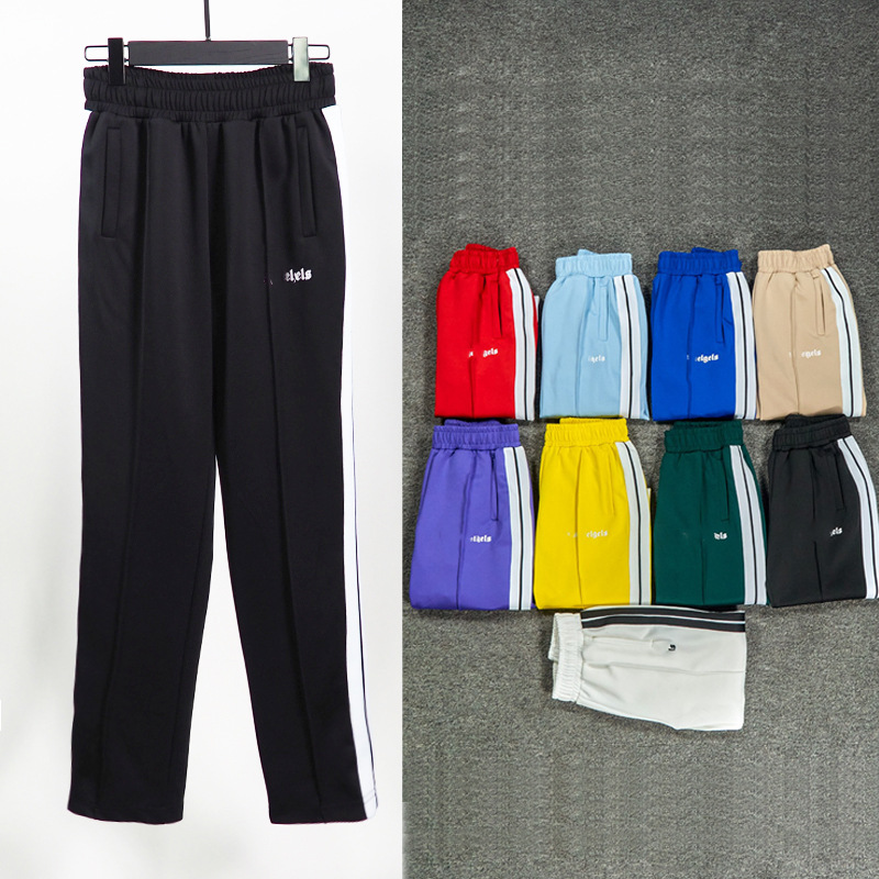 Authentic Trendy Brand Early Autumn Pa Sports Breathable Set Jacket Color-Blocked Coat Sports Pants Casual Long Straight-Leg Pants