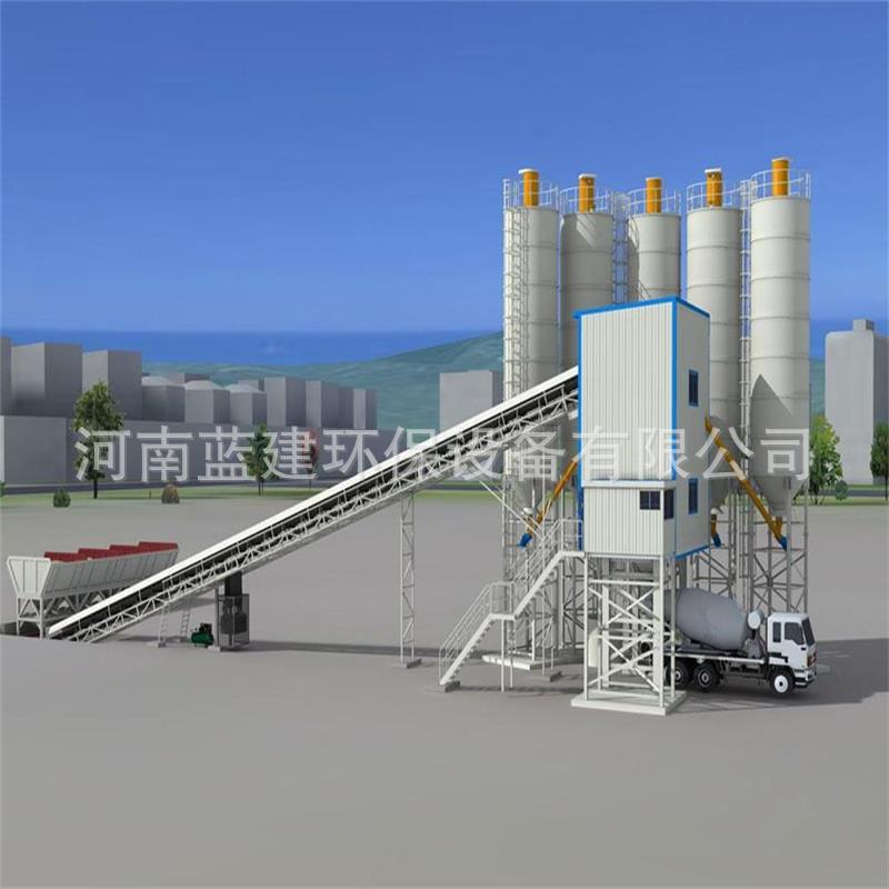 安装后支付-HZS75混凝土搅拌站/75商混工程搅拌站/75混凝土拌合站