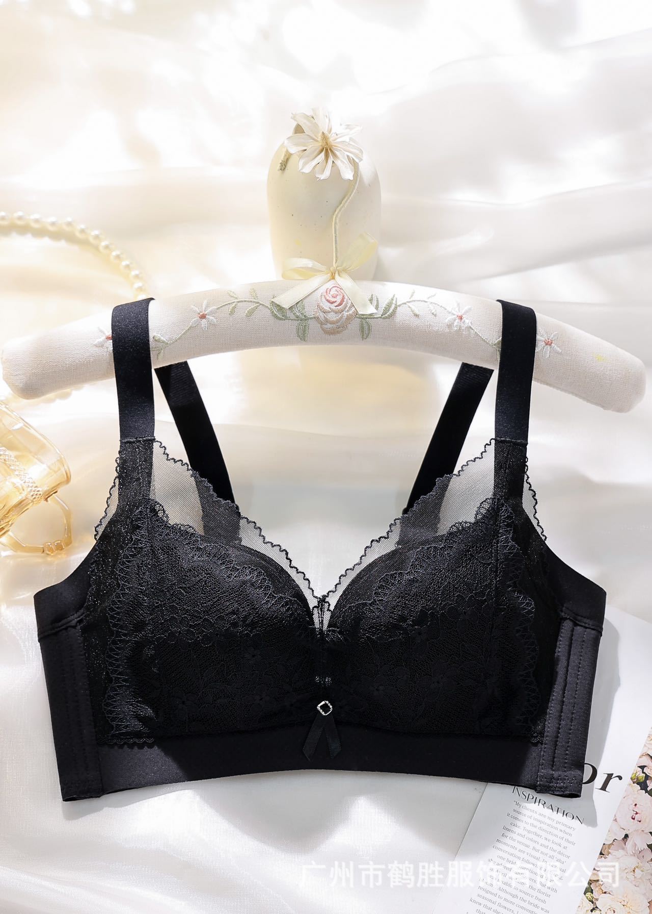 Venta directa de fábrica comercio electrónico transfronterizo Sudeste de Asia Vietnam Tailandia damas sin costuras sujetador de recogida lateral cómodo