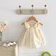 Baby's Summer Clothes Ins Style Sweet Girl's Western Style Bow Climbing Dress Baby Girl's Jacquard Mesh Princess Dress