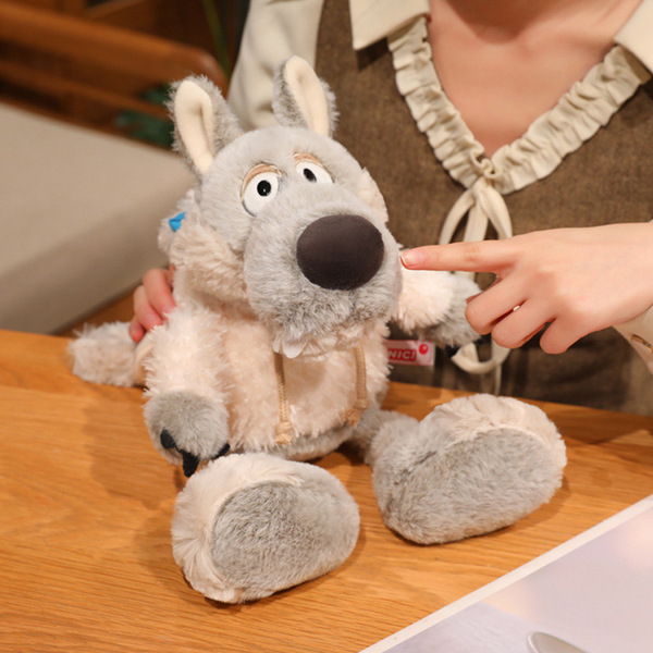 Plush cute toy sheepskin