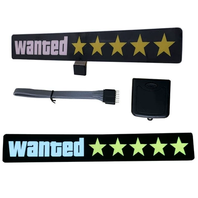 Car Stickers Boostload, Cold light sheet - wantedyellow