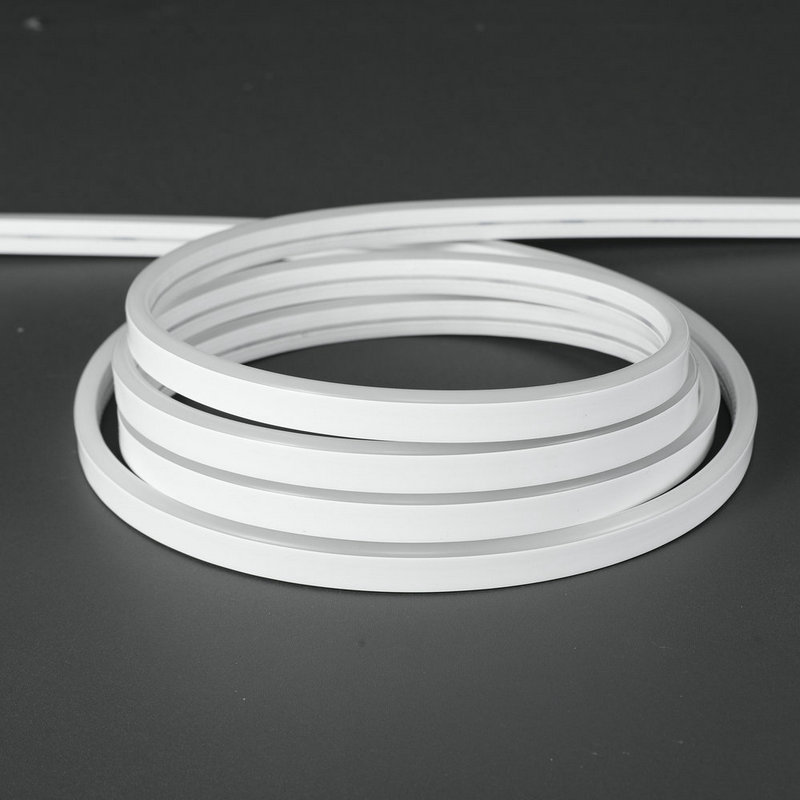 20 metros sin caída de voltaje 6 * 12MM lámpara LED de bajo voltaje 24V lámpara LED de silicona