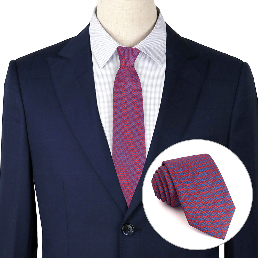 Men's spring tie, retro classic suit jacket, 2023