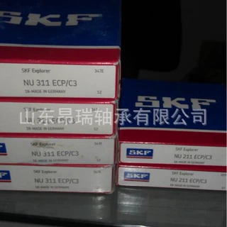 瑞典SKFNU311ECP/C3圆柱滚子轴承NU312ECM高温轴承钢