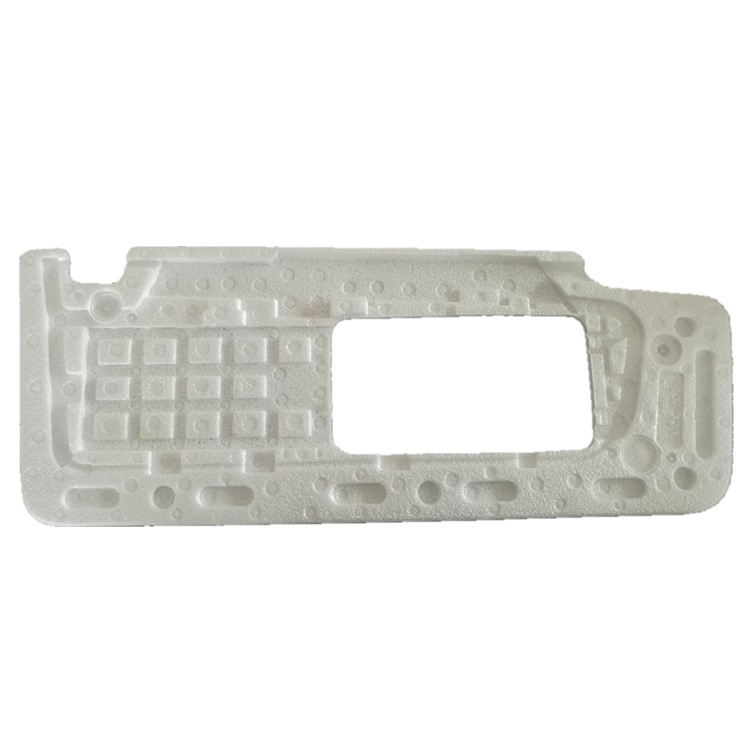 厂家定做EPP泡沫汽车配件结构件缓冲可研发ODM遮阳板异形发泡珠粒