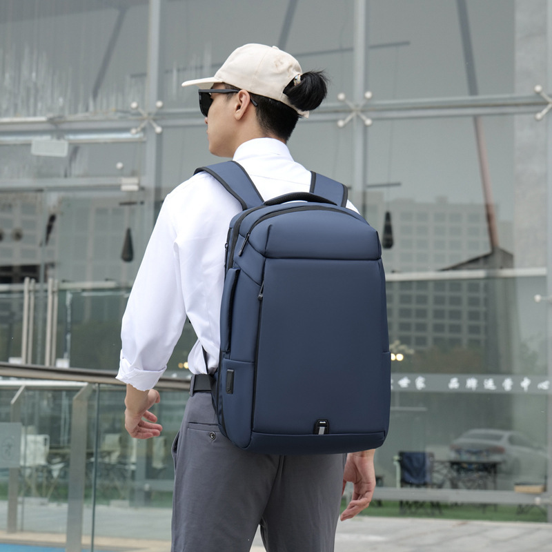Men's Backpack New Large Capacity Expansion Backpack Multi-Functional Travel Bag Fashionable Backpack Student Backpack Men's Backpack New Large Capacity Expansion Backpack Multi-Functional Travel Bag Fashionable Backpack Student Backpack