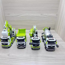 合金工程玩具车儿童运输车翻斗车搅拌卡车挖机罐车仿真自卸车模型
