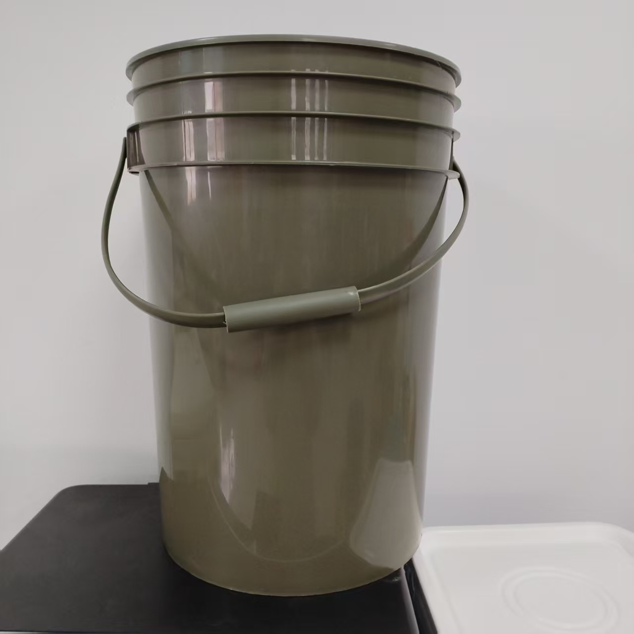 多功能垒球棒球网球桶塑胶桶美式塑料圆桶全新HDPE料6GAL