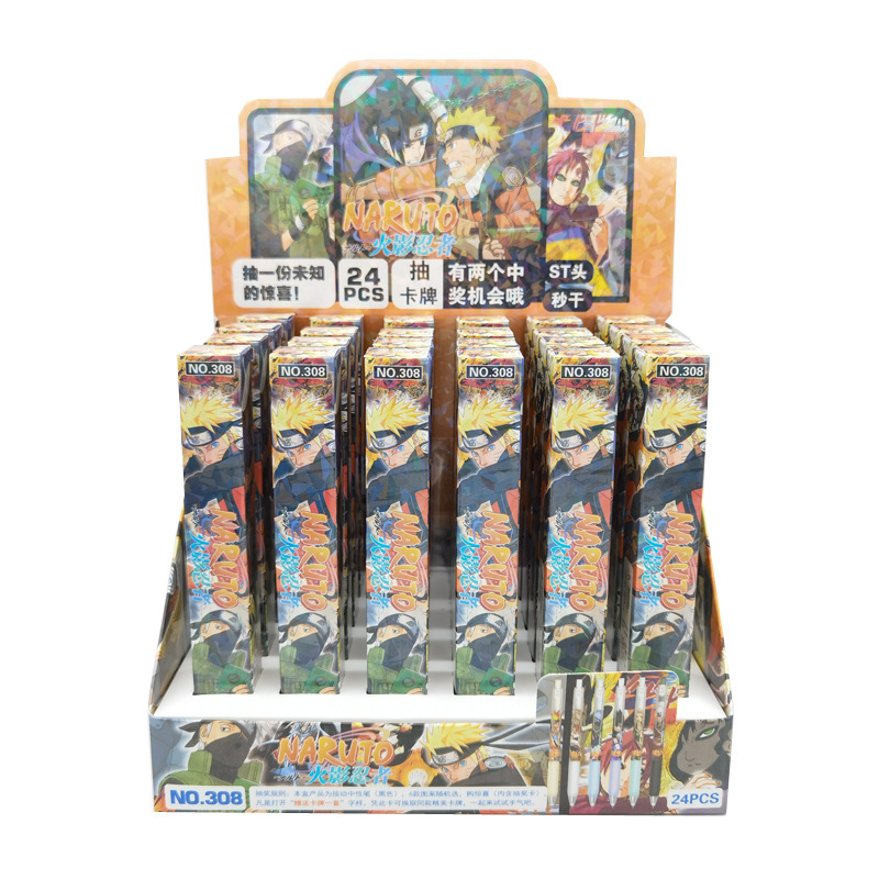 Nuevo pony bolígrafo caja ciega dibujos animados lindos pincel de segundo seco pulsar bolígrafo neutro ST fuente de bolígrafo