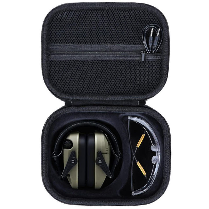 Customized Portable Eva Shooting Hearing Protection Electronic Earmuff Storage Box Eva Head-Mounted Soundproof Earmuff Storage Bag Customized Portable Eva Shooting Hearing Protection Electronic Earmuff Storage Box Eva Head-Mounted Soundproof Earmuff Storage Bag