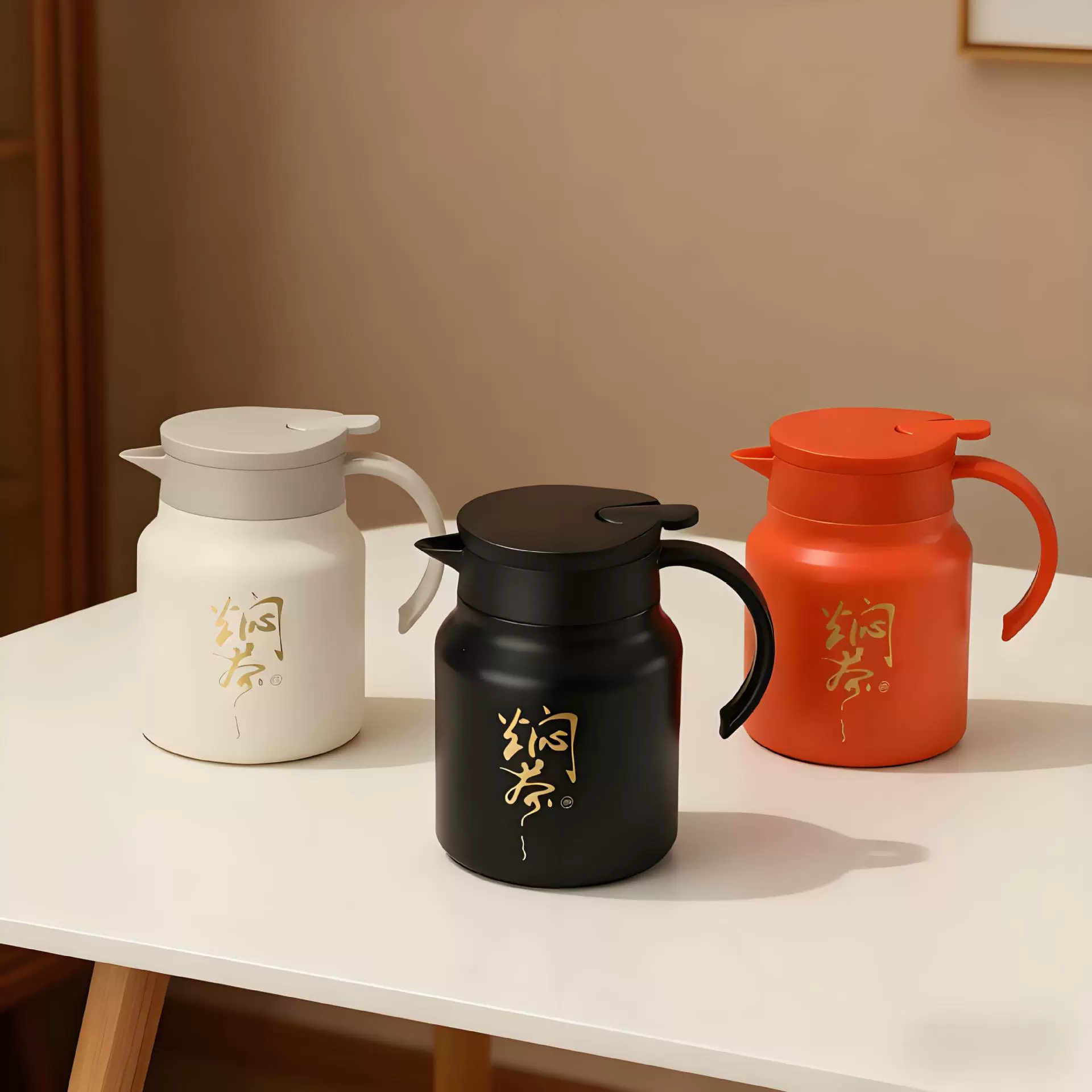 Чайник из нержавеющей стали 316 для домашнего использования, чайник для заваривания старого белого чая, с разделением чая и воды, термос, большой объем, термос-чайник.