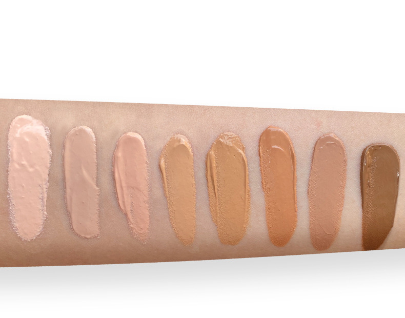 Fit Colors 8-color foundation is easy to push away, holding makeup, matte, concealer, face repairing, liquid foundation,_voghion.com