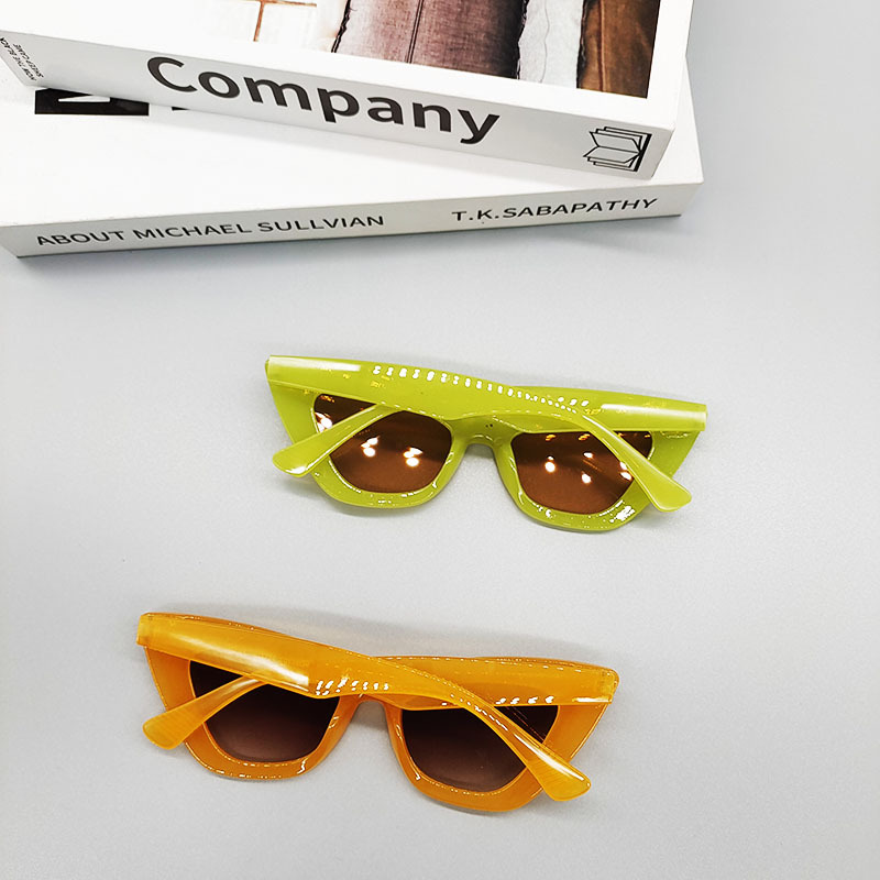 New Cat Eye Candy Color Sunglasses display picture 4