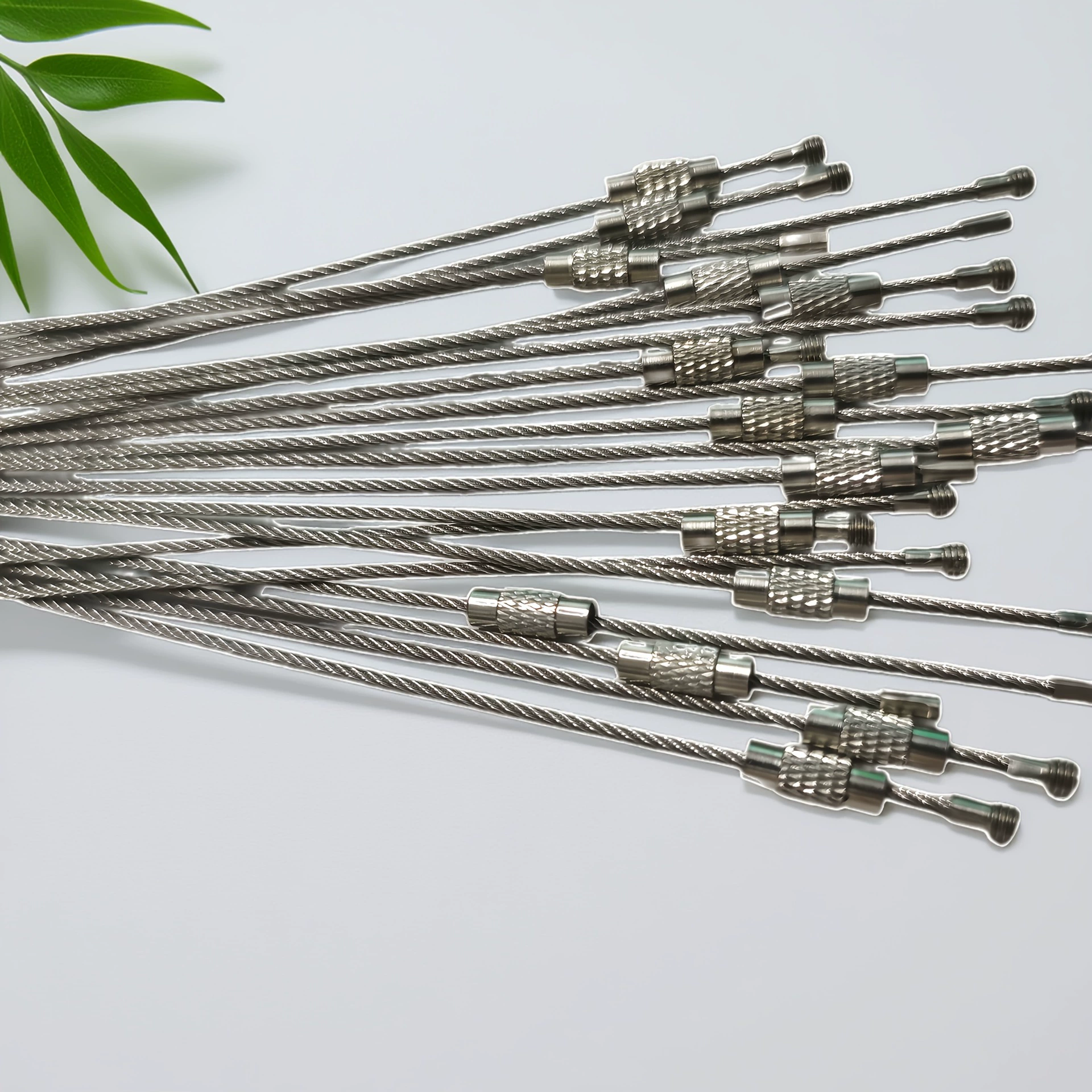 Трансграничная европейская и американская экологически чистая стальная канатная веревка из трех частей, упаковочная веревка для бирок