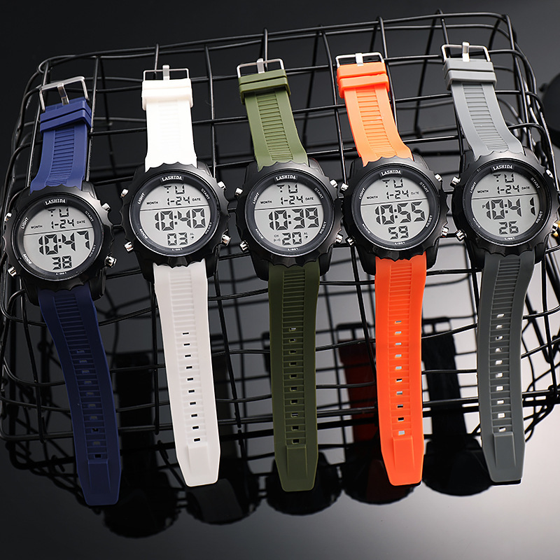 Comercio exterior nueva moda multifuncional reloj electrónico deportes al aire libre alarma impermeable reloj personalizado transfronterizo caliente