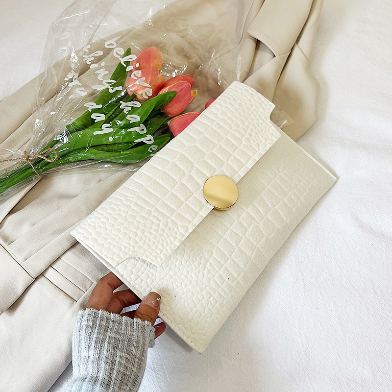Casual simple bolso de sobre casual bolso de mujer de moda retro bolso de embrague 2023 verano nuevo estilo occidental de moda bolso de mujer