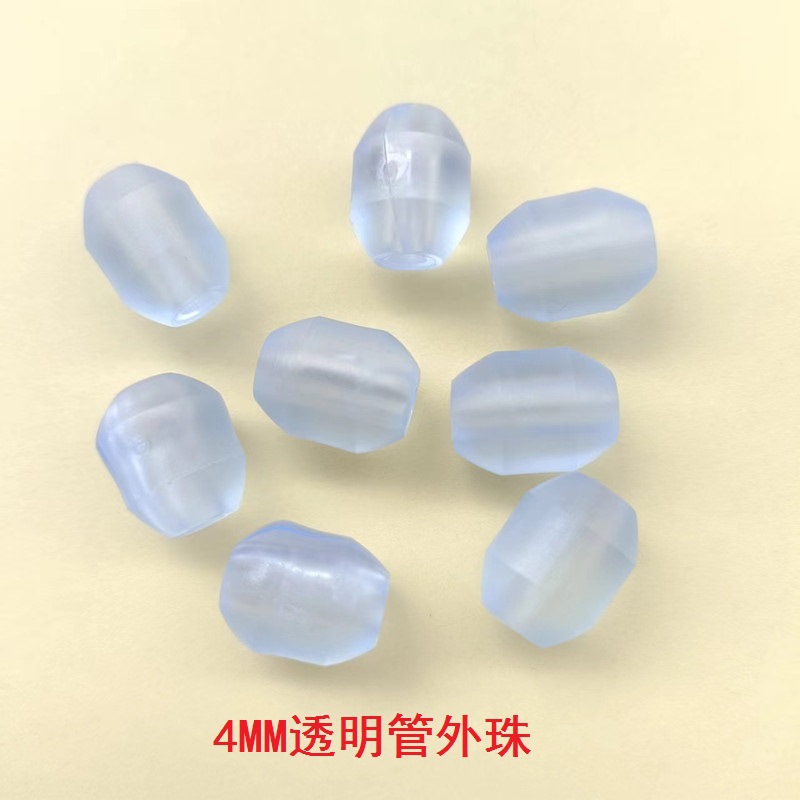 4MM铁线开口夹 透明软脚垫 PVC水果篮脚垫铁管保护管外垫脚