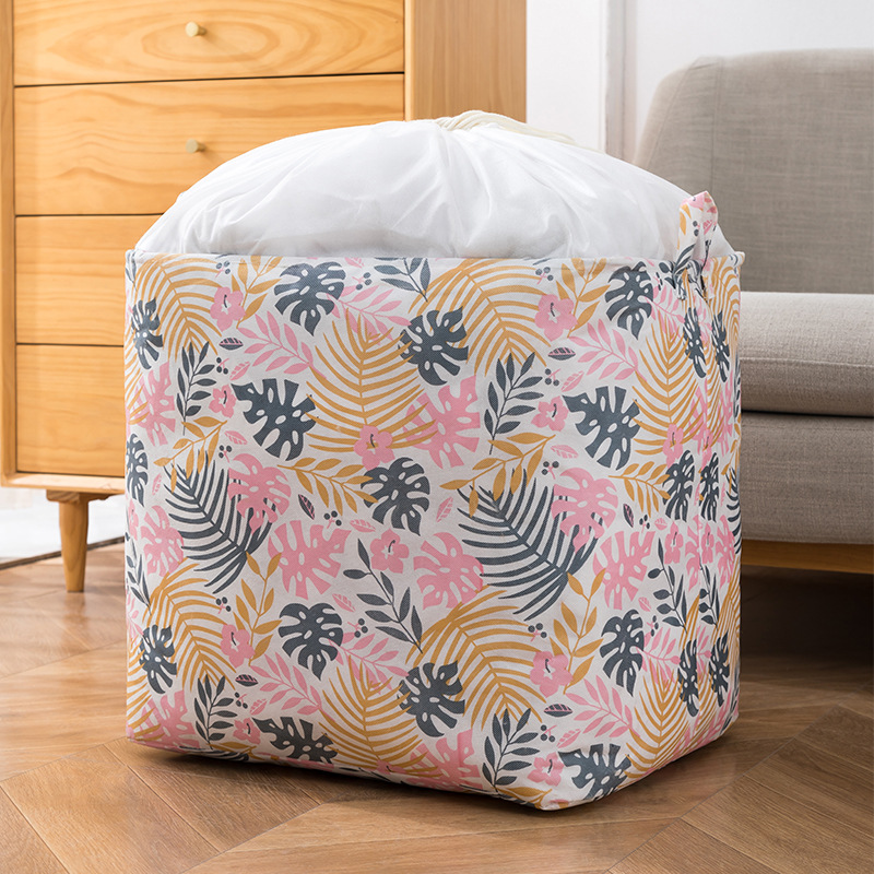 Bolsa de edredón de ropa Big Mac bolsa de almacenamiento cesta de lavandería en movimiento bolsa de embalaje de equipaje plegable bolsa de almacenamiento doméstico