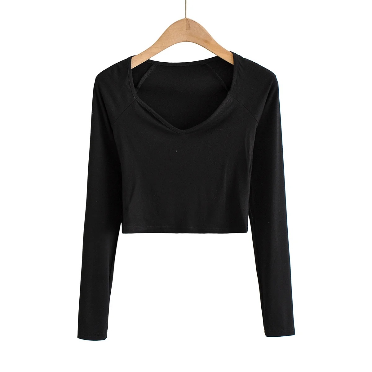 tight-fitting crop top  NSAC30006