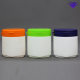 QL color large capacity xylitol bottle can be customized oval plastic bottle color candy bottle factory direct batch