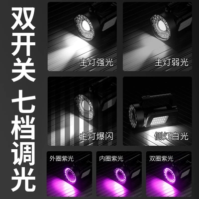 UV fənərlər 365Nm Purple Light Portable