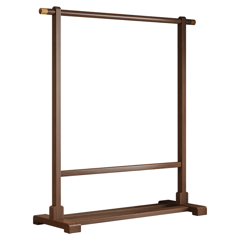 Percha de ropa de piso para dormitorio simple varilla de ropa interior percha de ropa doméstica percha de sombrero para colgar ropa estante de almacenamiento de acabado vertical