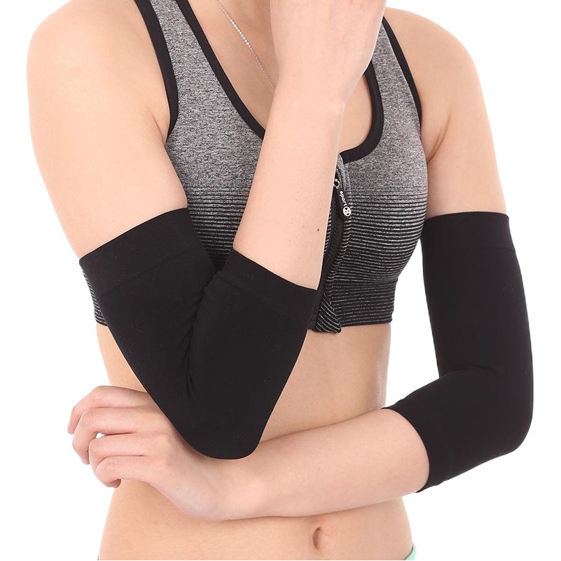 Verano ultra-Delgado almohadilla de codo que cubre la cicatriz del brazo almohadilla de la muñeca conjunto cálido aire acondicionado Sala transpirable deportes codo pad para hombres y mujeres