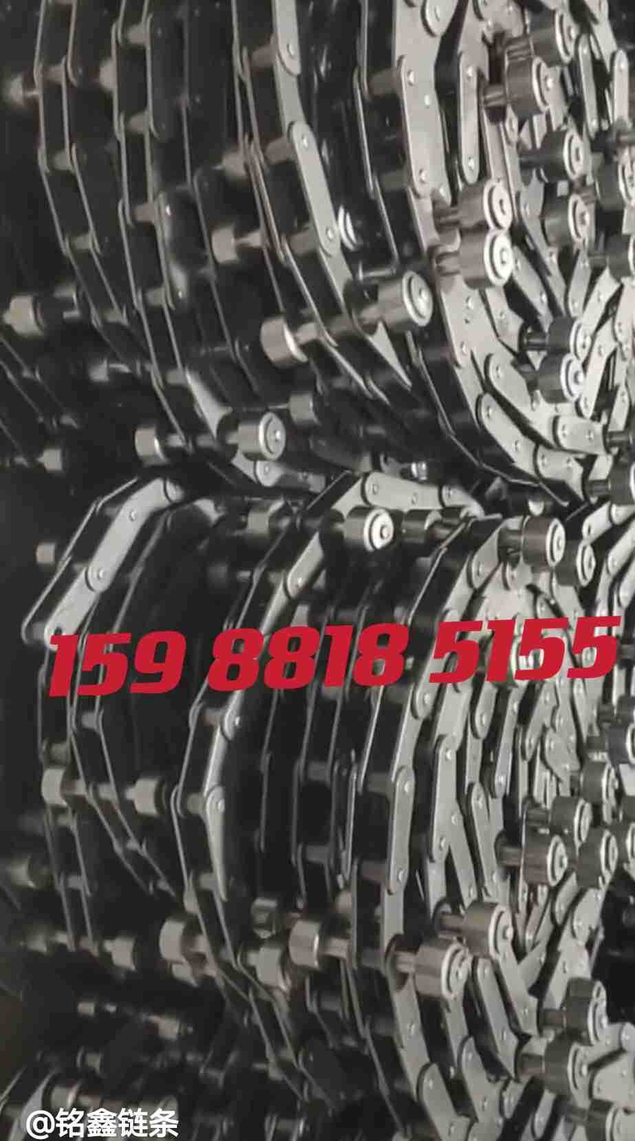 P75 P100 P150 P200 P250 链板线链条 长节距输送链 非标链条