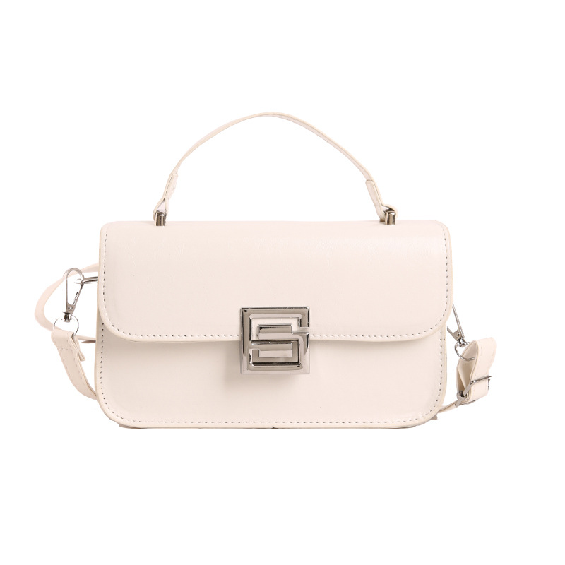 Moda 2026 nuevo retro bolso de hombro bajo la braza, bolso cuadrado de primavera y verano para mujeres, bolso de transporte ocio de estilo extranjero
