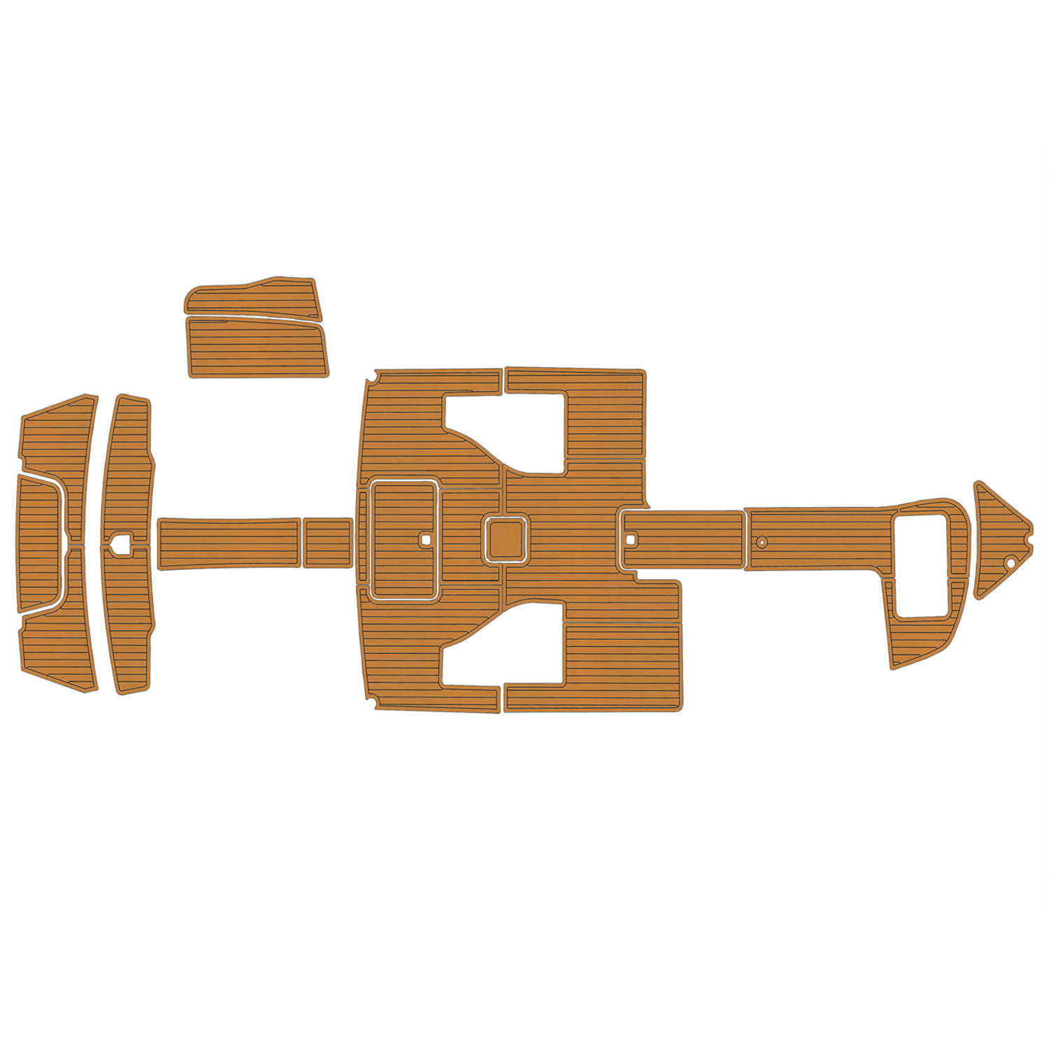 2010-2016 Cobalt 296 EVA Faux Teak Marine Floor