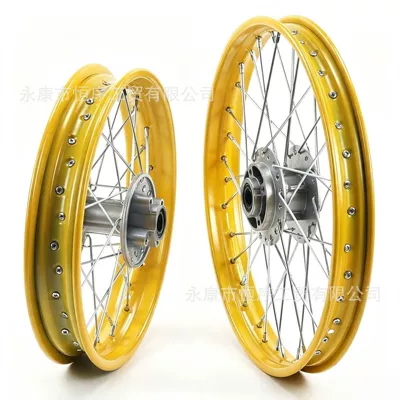 Motorcycle wheel hub rim wheel hub
