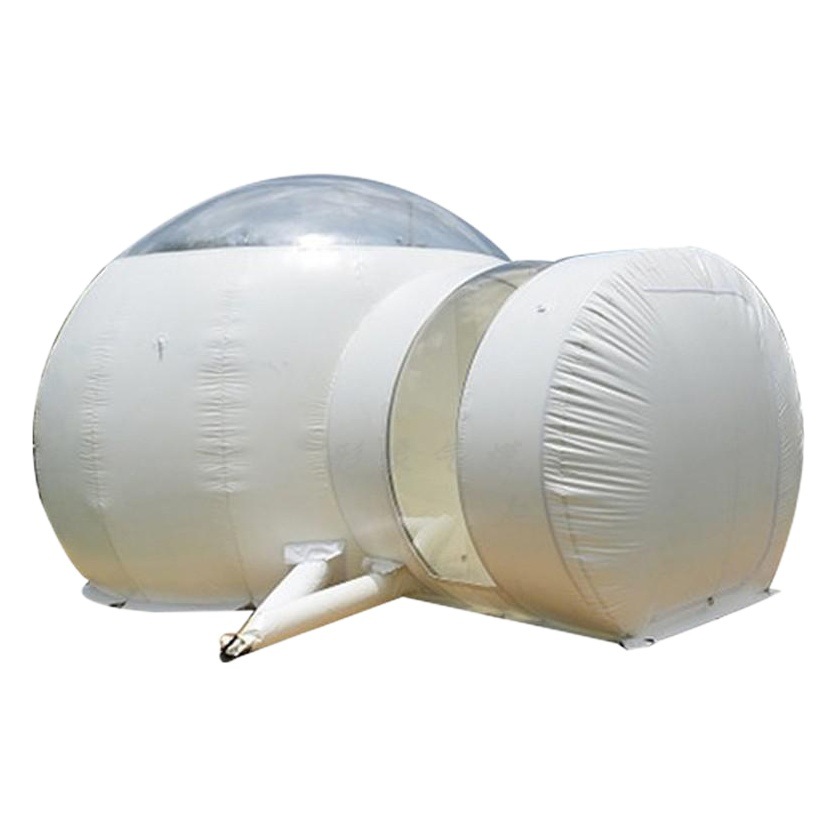 Casa Burbuja Inflable Transparente con Diseño de Cielo Estrellado, Impermeable, para Exposiciones, Campamentos al Aire Libre, Fiestas, Trampolín