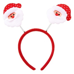 Cross-border new Christmas headband antler headband hair accessories Santa Claus headband elk decorations adult headdress
