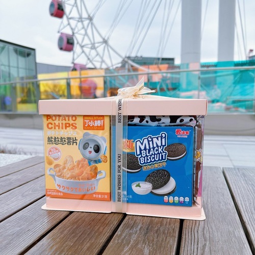 Goddess Day Snack Gift Box Transparent Gift Box Bulk Birthday Gift Influencer Snack Dropshipping
