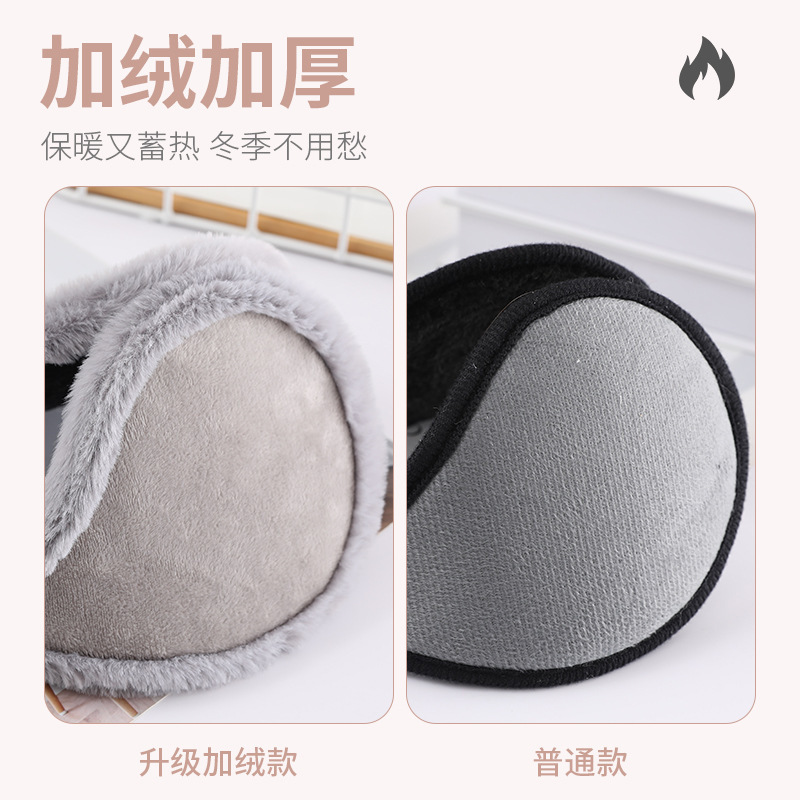 Thickened, Fleece-Lined Ear Warmers for Cycling – Unisex Winter-Proof Ear Protection for Adults