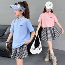 ŮͯPOLO������ȹ���b�д�ͯ