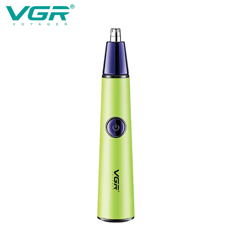 VGR627 Electric Nose Hair Trimmer for Men Portable 2-in-1 Eyebrow Trimmer Rechargeable Cross Border_voghion.com