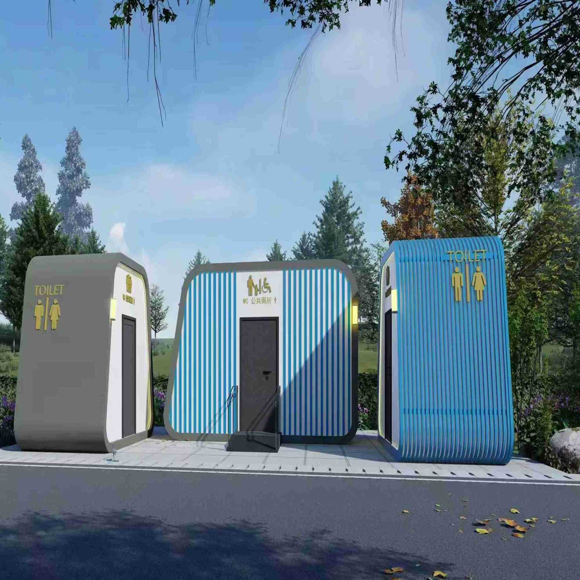 广东移动彩钢免水公用旅游景区移动厕所采购合作单位洗手间淋浴房