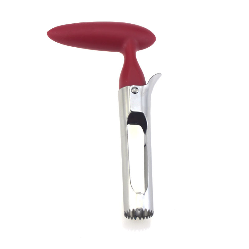 En stock al por mayor de acero inoxidable Apple corer fruta Coring dispositivo separador Apple Coring dispositivo