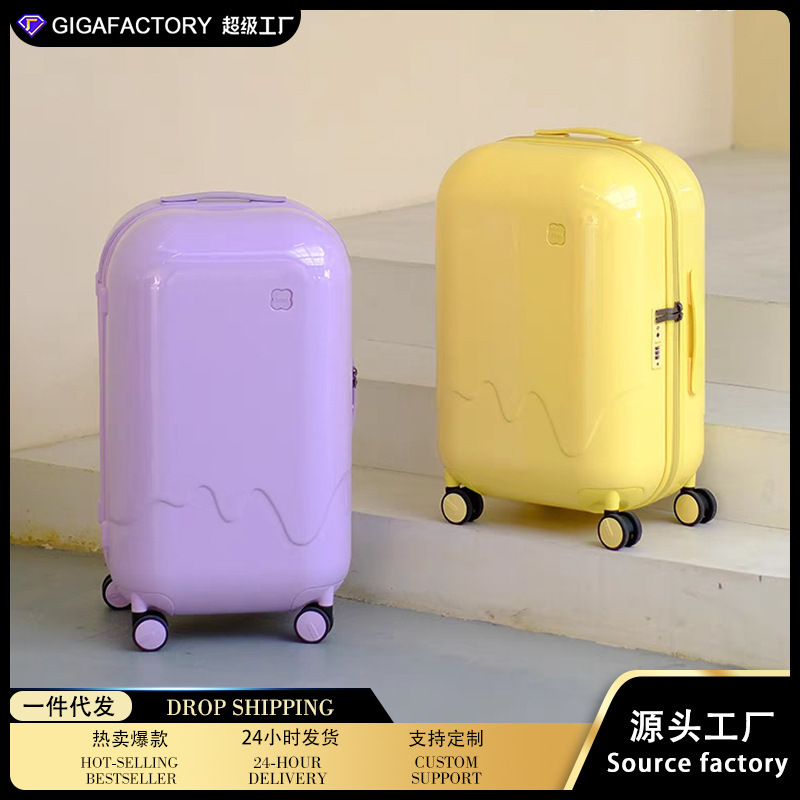 Luggage Trolley Case for Women 20inch Small Lightweight Waterproof Boarding Case Student 24 Suitcase Password Box for Boys Luggage Trolley Case for Women 20inch Small Lightweight Waterproof Boarding Case Student 24 Suitcase Password Box for Boys