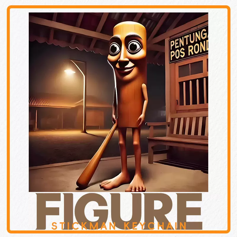 跨境外国山海经手办木棍关节人仔挂件关节可动Tubgtubgtungshur