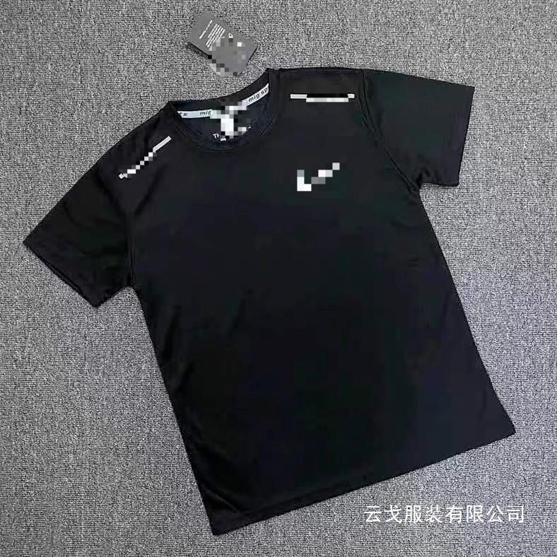 新款体育生速干T恤短袖田径训练服男女跑步健身篮球运动服马拉松