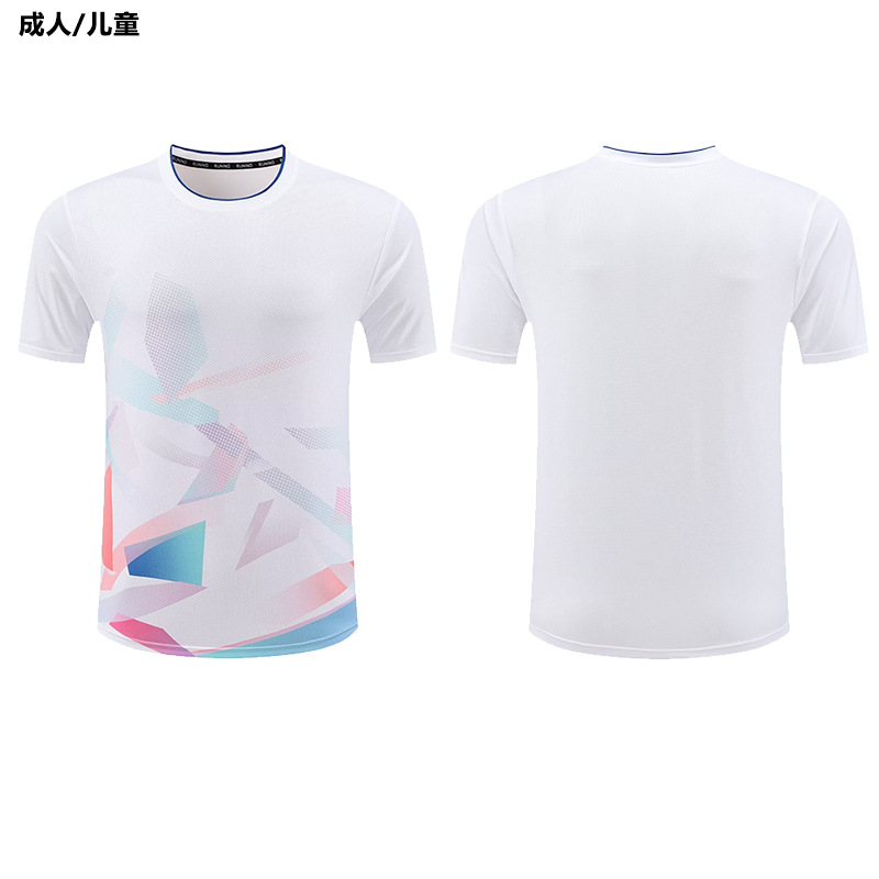 Cross-border Children's Badminton Clothing suit Sports Breathable Men's and Women's Table Tennis Volleyball Tennis Short-sleeved Foreign Trade Summer