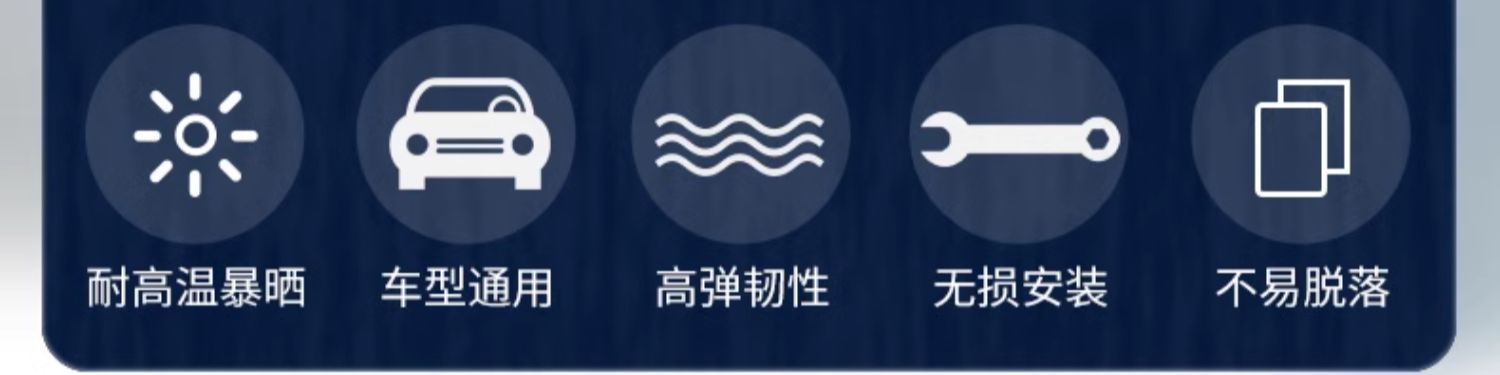 Car Door Anti-Collision Strips, Car Supplies, High-End Anti-Collision and Scratch Protection Car Stickers, Door Edge Rearview Mirror Strips