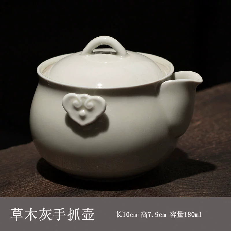 Teapot, tea set, grabber, filter, anti-scald