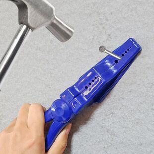 Nailing pliers anti-hammer nail fixing tool nailing aid nail clamp cement steel nail safety hand wholesale
