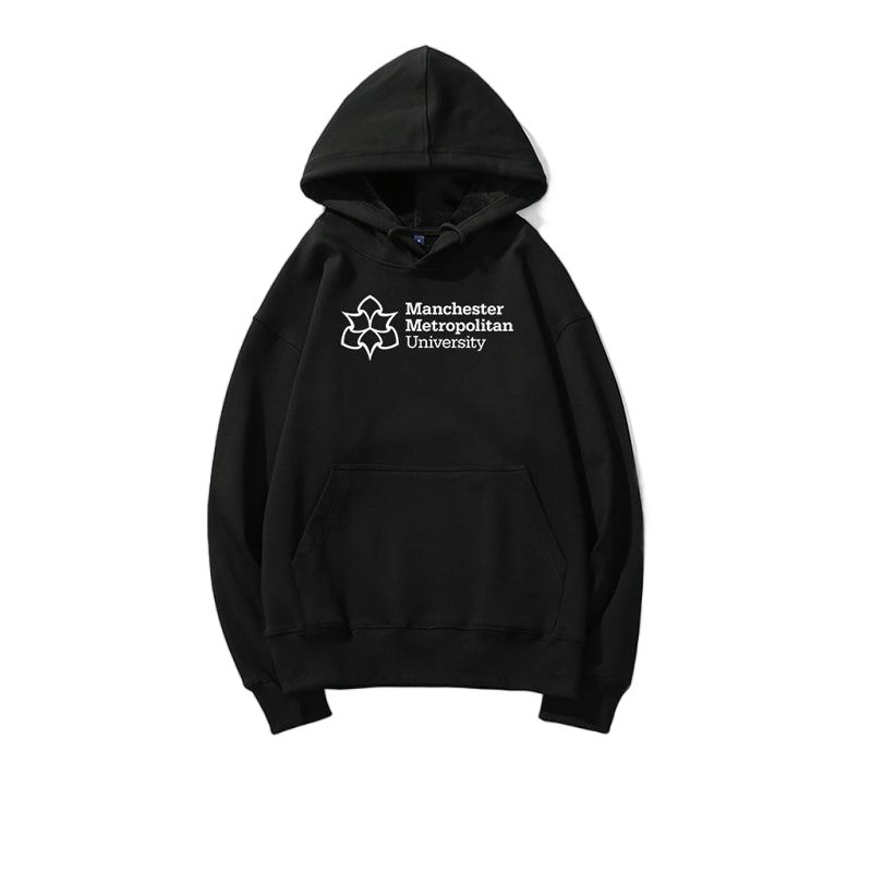 Guangzhou Yiye Clothing Factory Manchester Metropolitan University Commemorative Hooded Sweatshirt for International Students and Alumni