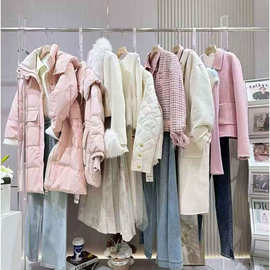 25冬领卉豪华大版型时尚大衣羽绒服上衣裤裙高品质女装尾款货批发